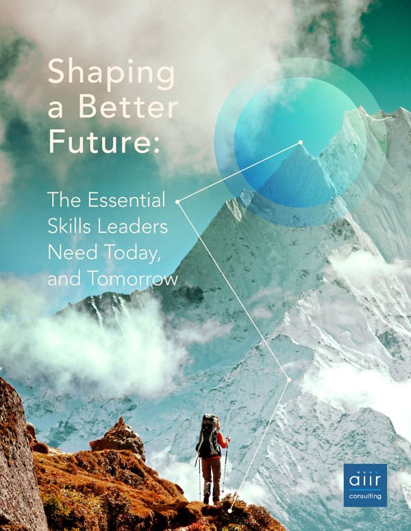 Leadership 2022: Shaping a Better Future trends report cover image
