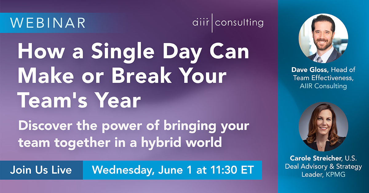 [Webinar] How a Single Day Can Make or Break Your Team’s Year