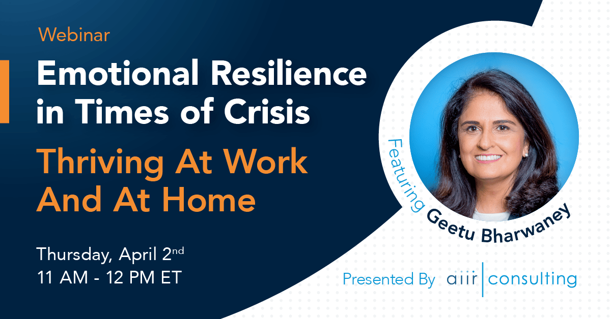 [Webinar] Emotional Resilience in Times of Crisis Registration Confirmation