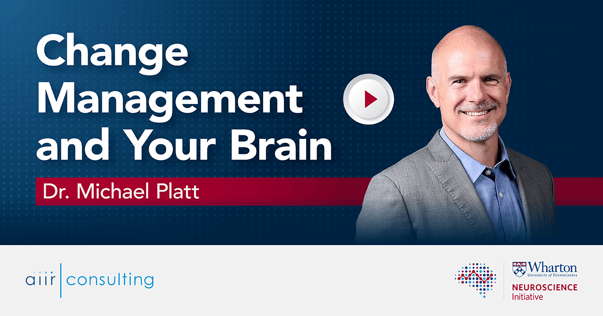 [Video] Change Management and Your Brain
