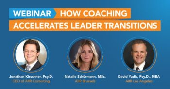 Webinar: How Coaching Accelerates Leader Transitions