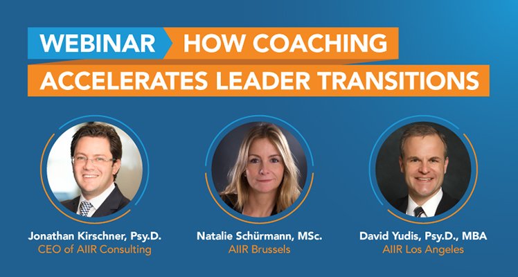 Webinar: How Coaching Accelerates Leader Transitions