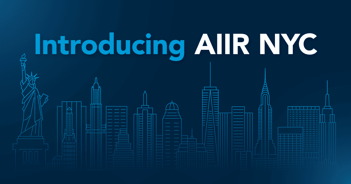 AIIR announces new office in NYC
