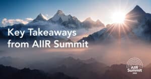 Key Takeaways from AIIR Summit