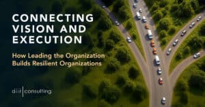 How Leading the Organization connects Vision and Execution
