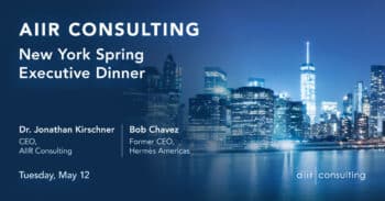 New York City Spring Executive Dinner